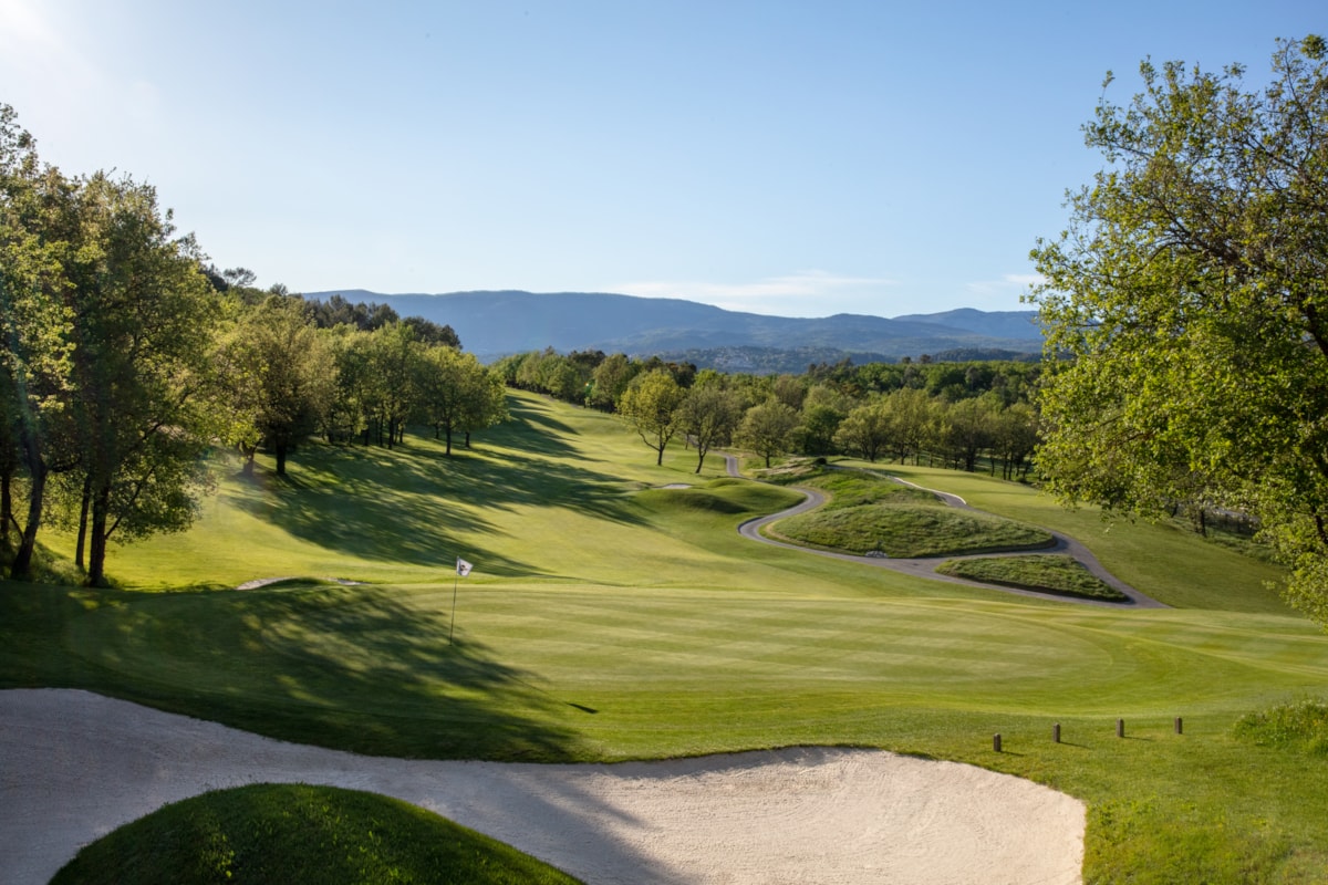 Le parcours du Riou, au Golf de Terre Blanche, dans le Var